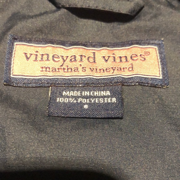 ⬇️⭐️ Vineyard Vines Children’s Windbreaker Full Zip Hooded Jacket - UNISEX - Picture 10 of 14